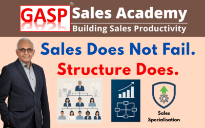 Sales Does Not Fail. Structure Does.
